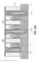 Fig. 41 - Fin trim isolation with single gate spacing for advanced integrated circuit structure fabrication