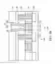 Fig. 43 - Fin field effect transistor (FinFET) device structure with conductive layer between gate and gate contact