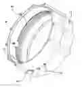 Fig. 01 - Stator having housing-integrated bus bars and internal cooling jacket