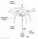 Fig. 01 - System and method for mapping and building database for harvesting-dilution tasks using aerial drones