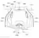 Fig. 01 - VENTILATION APPARATUS AND A GARMENT ON WHICH THE VENTILATION APPARATUS CAN BE MOUNTED