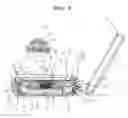 Fig. 09 - COMPACT CONTAINER HAVING RING BUTTON MEMBER PROVIDED THEREON AND HAVING DISCHARGE PLATE FORMED THROUGH INSERT INJECTION MOLDING