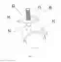 Fig. 09 - Folding storage stool on wheels