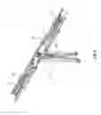 Fig. 06 - Self locking folding bedstead
