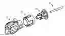 Fig. 01 - Surgical guide for positioning a resurfacing head implant