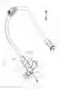 Fig. 22 - Fluid transfer device or set with retractable needle and septum