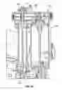 Fig. 10 - Fastener-driving tool with multiple combustion chambers and usable with fuel canisters of varying lengths