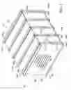 Fig. 02 - Method for transporting mattresses and shipping container holding an assembly of stacked bedding products
