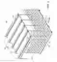 Fig. 09 - Method for transporting mattresses and shipping container holding an assembly of stacked bedding products