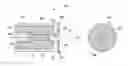 Fig. 01 - Igniter with protective alumina coating for turbine engines