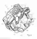 Fig. 07 - Vacuum pump with separate oil outlet with relief valve