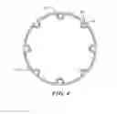 Fig. 04 - Rotational coupling device having means for sealing the interface between the armature and the electromagnet
