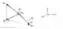 Fig. 01 - Method and system of geolocation by direct calculation of movement elements