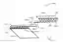 Fig. 01 - Light emitting device comprising a film-based lightguide restrained by a component conducting heat from a light source
