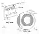 Fig. 49 - Light emitting device comprising a film-based lightguide restrained by a component conducting heat from a light source