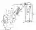 Fig. 01 - Projection system and mirror and radiation source for a lithographic apparatus