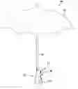 Fig. 01 - REMOVABLY MOUNTABLE UMBRELLA