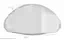 Fig. 01 - REINFORCED PROSTHETIC IMPLANT WITH FLEXIBLE SHELL