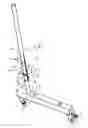 Fig. 01 - Foldable arm for walker