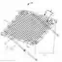 Fig. 01 - Foldable rebound net frame
