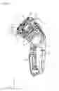 Fig. 03 - Rotary electric shaver with magnet biased blade units