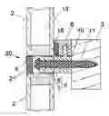 Fig. 01 - Device for securing a glass pane