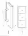 Fig. 09 - Magnetic attachment assembly for attaching trim board to walls ceilings and other surface structures