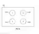 Fig. 07 - Power source for biometric enrollment with status indicators