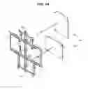 Fig. 15 - Display module and display apparatus with a frame