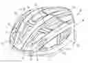 Fig. 01 - BICYCLE HELMET WITH VENTILATION PLATE