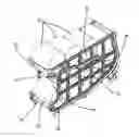 Fig. 01 - Modular apparatus and system for accommodating and dispensing cans and a method for forming the same