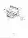 Fig. 02 - Rotary barbeque apparatus with forward-reverse motor