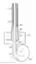 Fig. 01 - Fixation component for insertion tools for minimally invasive cochlear implants