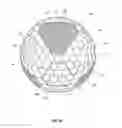 Fig. 41 - Golf balls with aerodynamic subsurfaces