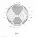 Fig. 46 - Golf balls with aerodynamic subsurfaces