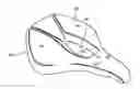 Fig. 01 - Bicycle saddle with multi-density zones