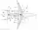 Fig. 01 - Airplane with configuration changing in flight
