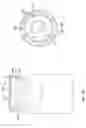 Fig. 03 - ROTABLE CAP SYSTEM FOR DISPENSING ONE OR TWO TABLETS OR CAPSULES FROM A PHARMACY VIAL