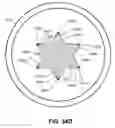 Fig. 50 - Plasma-Distributing Structure and Directed Flame Path in a Jet Engine