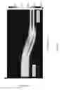 Fig. 03 - Mode converting bent taper with varying widths for an optical waveguide