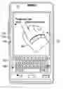 Fig. 01 - Device and method for text entry using two axes at a display device