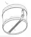 Fig. 01 - Dampening device for an instrumental drum