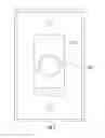 Fig. 08 - Voice responsive in-wall device