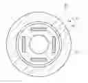 Fig. 01 - Permanent magnet, rotary electrical machine, and vehicle