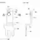 Fig. 10 - Electromagnetic relay and coil terminal