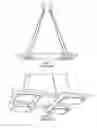 Fig. 02 - Simplified low profile module with light guide for pendant, surface mount, wall mount and stand alone luminaires
