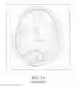Fig. 02 - Method for performing single-stage cranioplasty reconstruction with a clear custom craniofacial implant