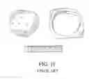 Fig. 07 - Method for performing single-stage cranioplasty reconstruction with a clear custom craniofacial implant