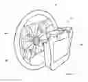 Fig. 08 - Apparatus for holding an electronic device on a golf cart