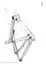 Fig. 02 - Bicycle frame with inline shock assembly